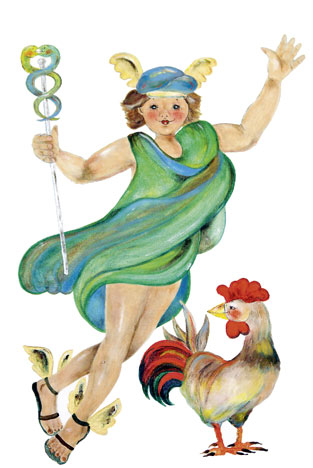 Illustration Hermes